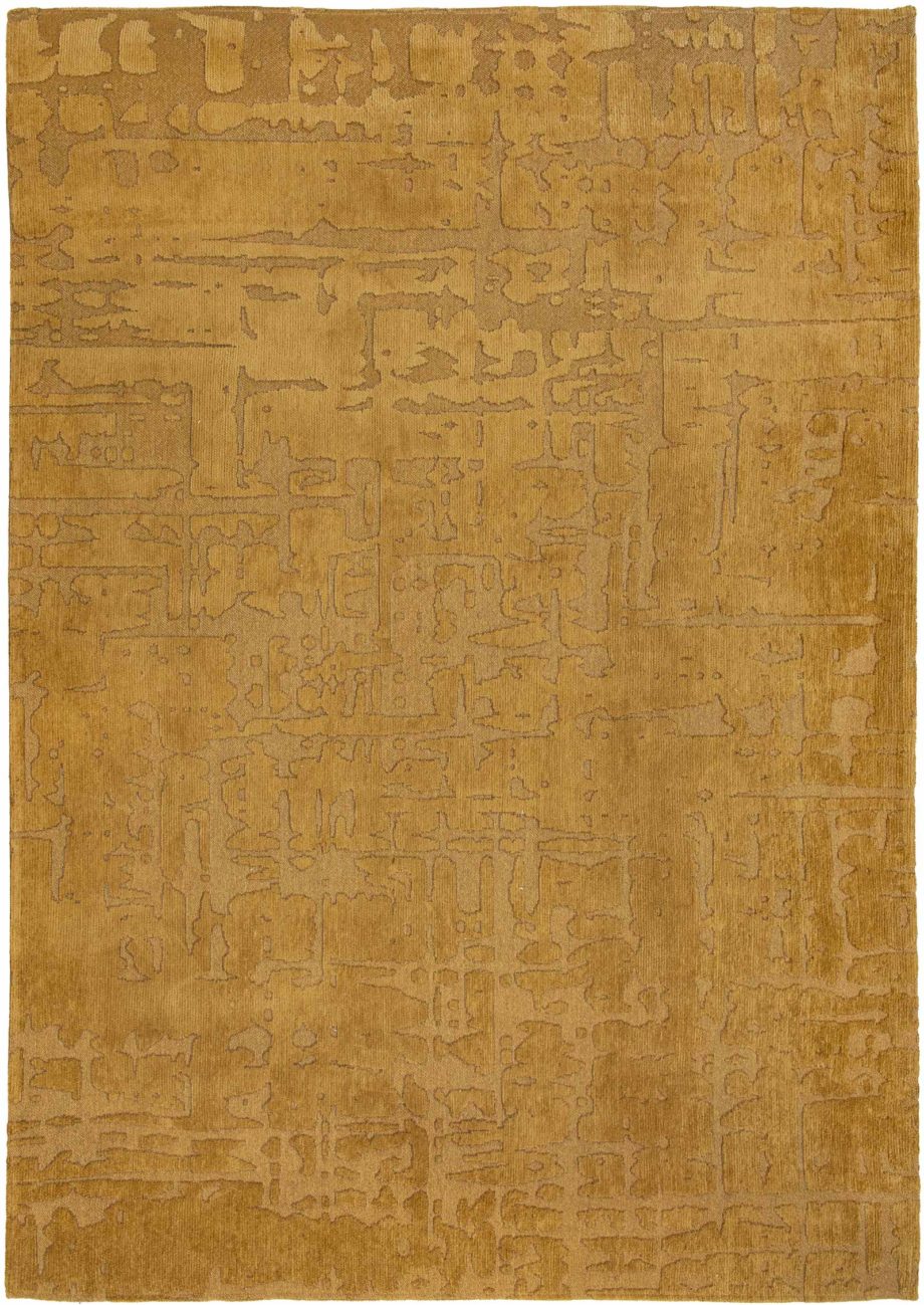 Louis De Poortere rug LX 9201 Structures Baobab Madagascar Gold