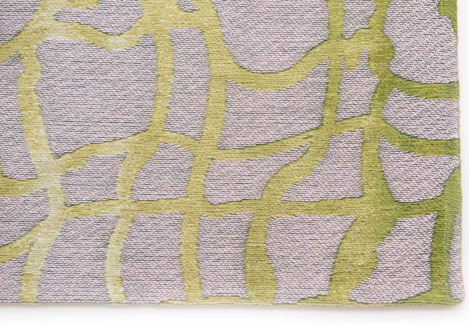 Louis De Poortere rug LX 9204 Mad Men Dedalo Republic Green corner