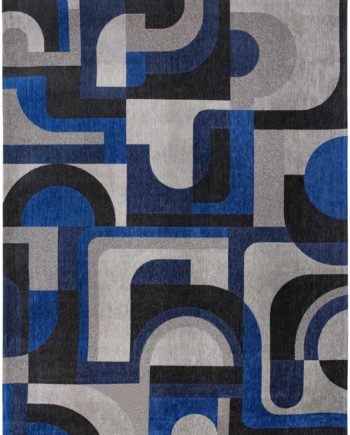 Louis De Poortere rug LX 9207 Nuance Module Weimar Blue