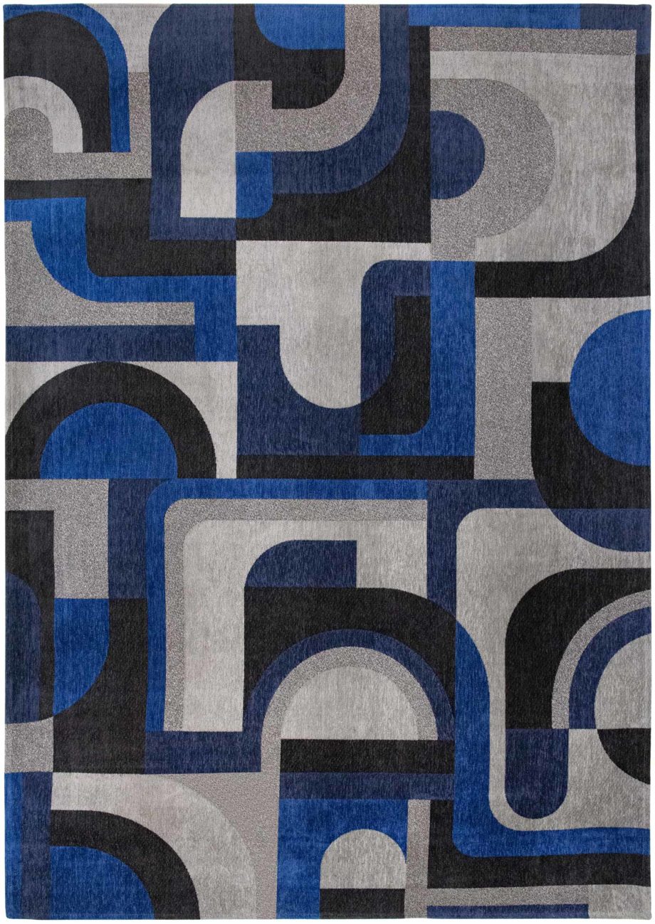 Louis De Poortere rug LX 9207 Nuance Module Weimar Blue