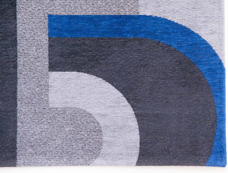 Louis De Poortere rug LX 9207 Nuance Module Weimar Blue corner