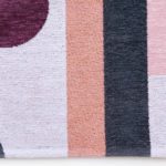 Louis De Poortere rug LX 9209 Nuance Module Pink Rohe corner