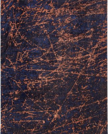 Louis De Poortere rug LX 9217 Mad Men Stellar Blue Star