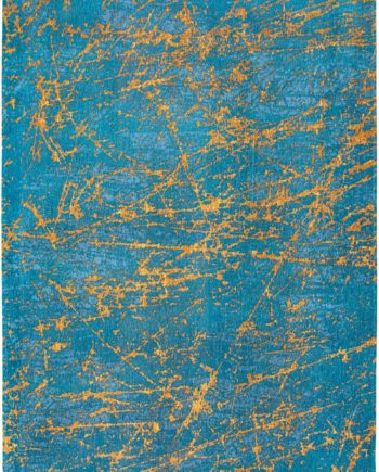 Louis De Poortere rug LX 9218 Mad Men Stellar Lightning Turquoise