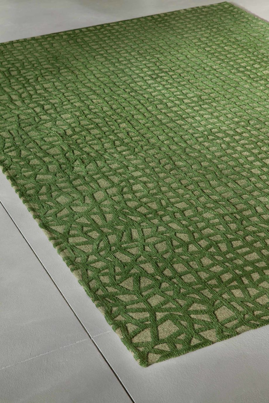 Louis De Poortere rug LX 9249 Structures Trammel Alta Green interior 3