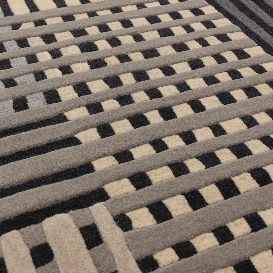 Asiatic Aspect grey multi rug 4 n