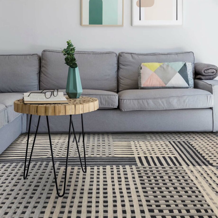 Asiatic Aspect grey multi rug ls