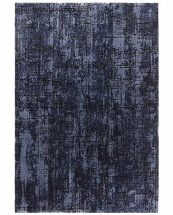 Asiatic Kuza abstract navy