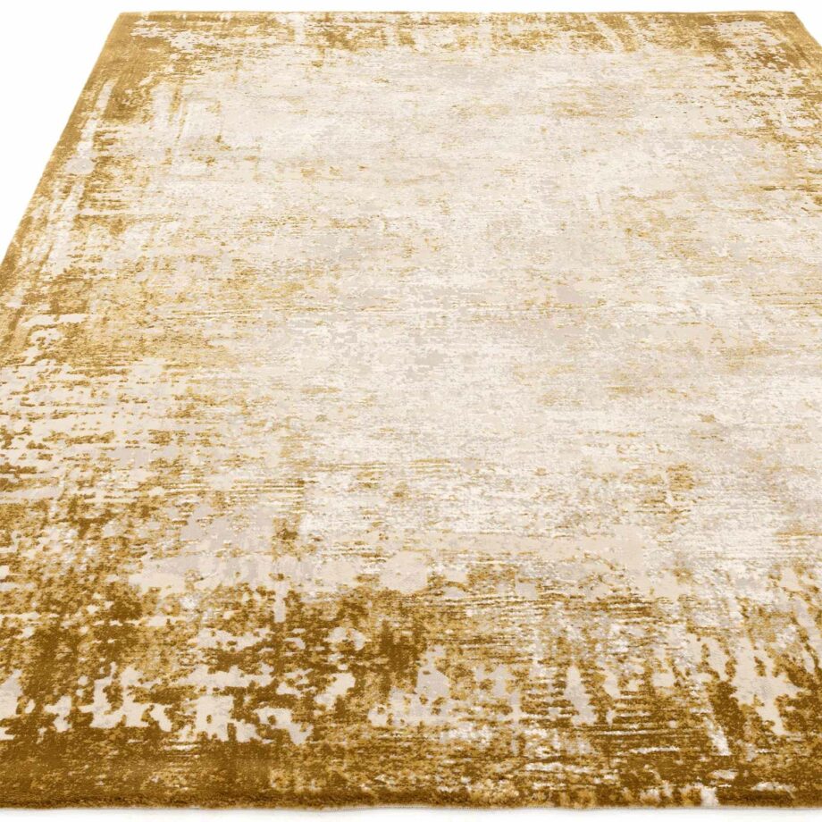 Asiatic Kuza border gold rug 1