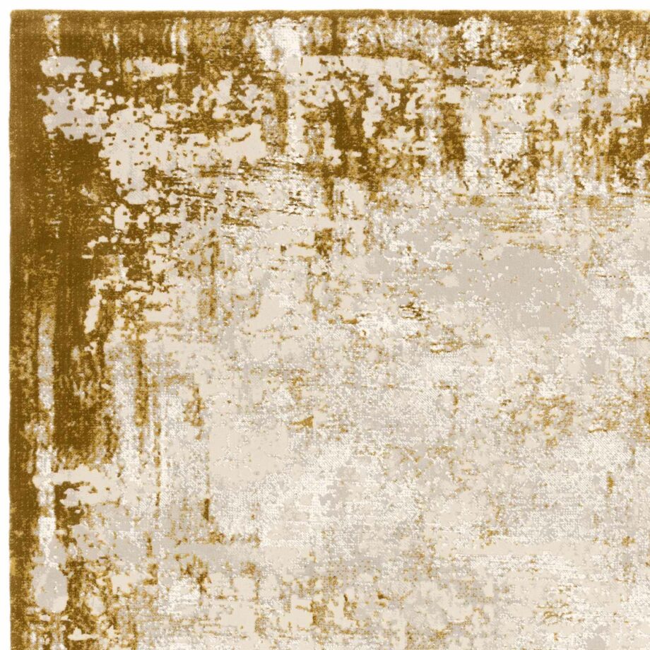 Asiatic Kuza border gold rug 2