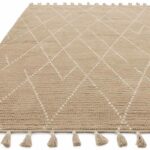 Asiatic Nepal sand cream linear rug 1