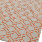 Asiatic Nexus fine lines silver orange 1