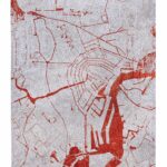Louis De Poortere rug Cities Amsterdam 9323 Orange Cut