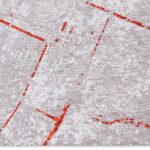 Louis De Poortere rug Cities Amsterdam 9323 Orange Cut corner