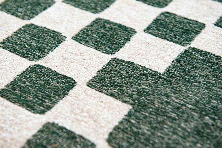 Louis De Poortere rug Craft Chess 9339 Deep Green zoom 1