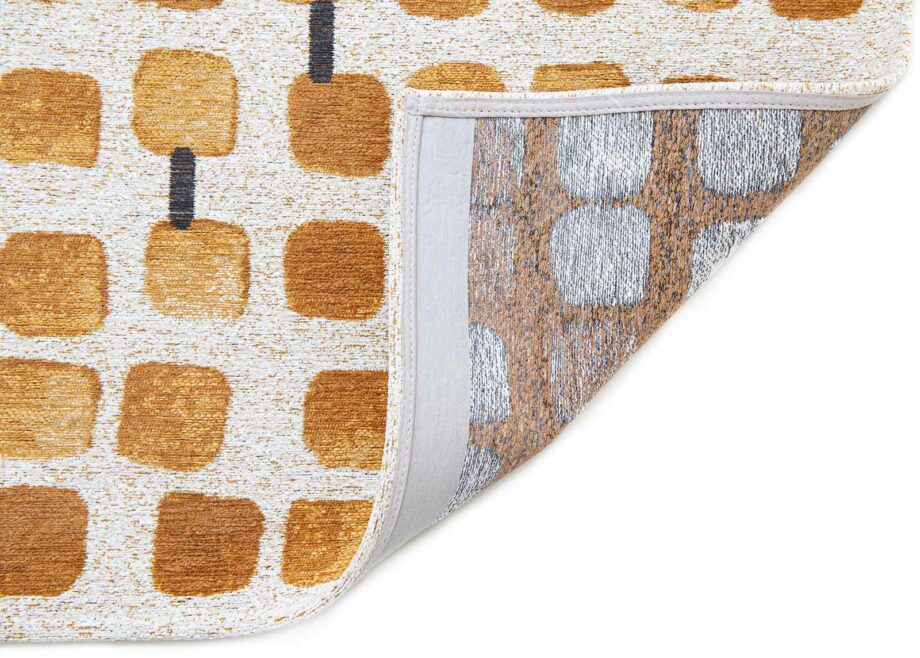 Louis De Poortere rug Craft Cobblestone 9346 Peach Party back