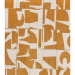 Louis De Poortere rug Craft Papercut 9367 Curry