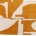 Louis De Poortere rug Craft Papercut 9367 Curry corner