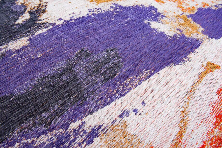 Louis De Poortere rug Gallery Fresque 9342 Purple Game zoom 2