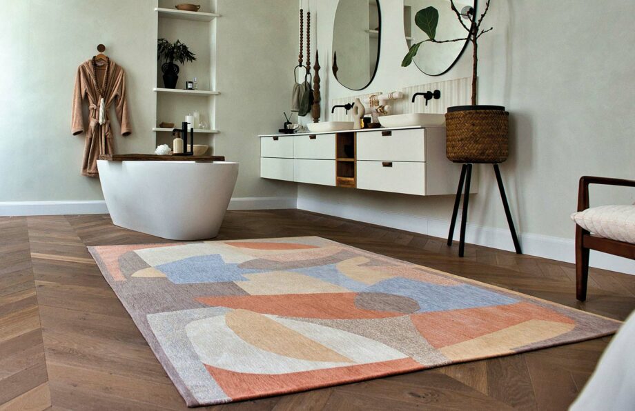 Louis De Poortere rug Gallery Shapes 9370 Secret interior 1