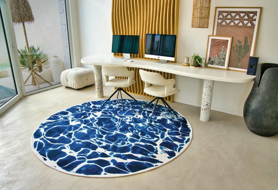 Louis De Poortere rug Meditation Swim 9351 Surf interior 1