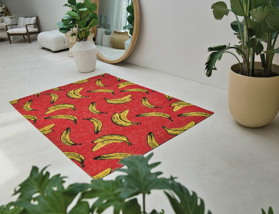 Louis De Poortere rug Pop 9392 Miami Red interior 1