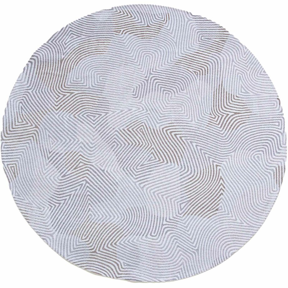 Louis De Poortere 9228 Meditation Coral Oyster White round
