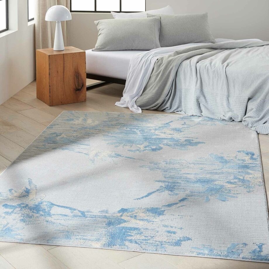 Calvin Klein rug Enchanting CK005 ECH01 GYSKY GREY SKY 5x7 099446869715 interior 1