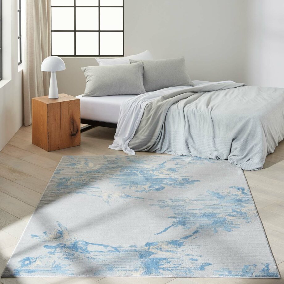 Calvin Klein rug Enchanting CK005 ECH01 GYSKY GREY SKY 5x7 099446869715 interior 3
