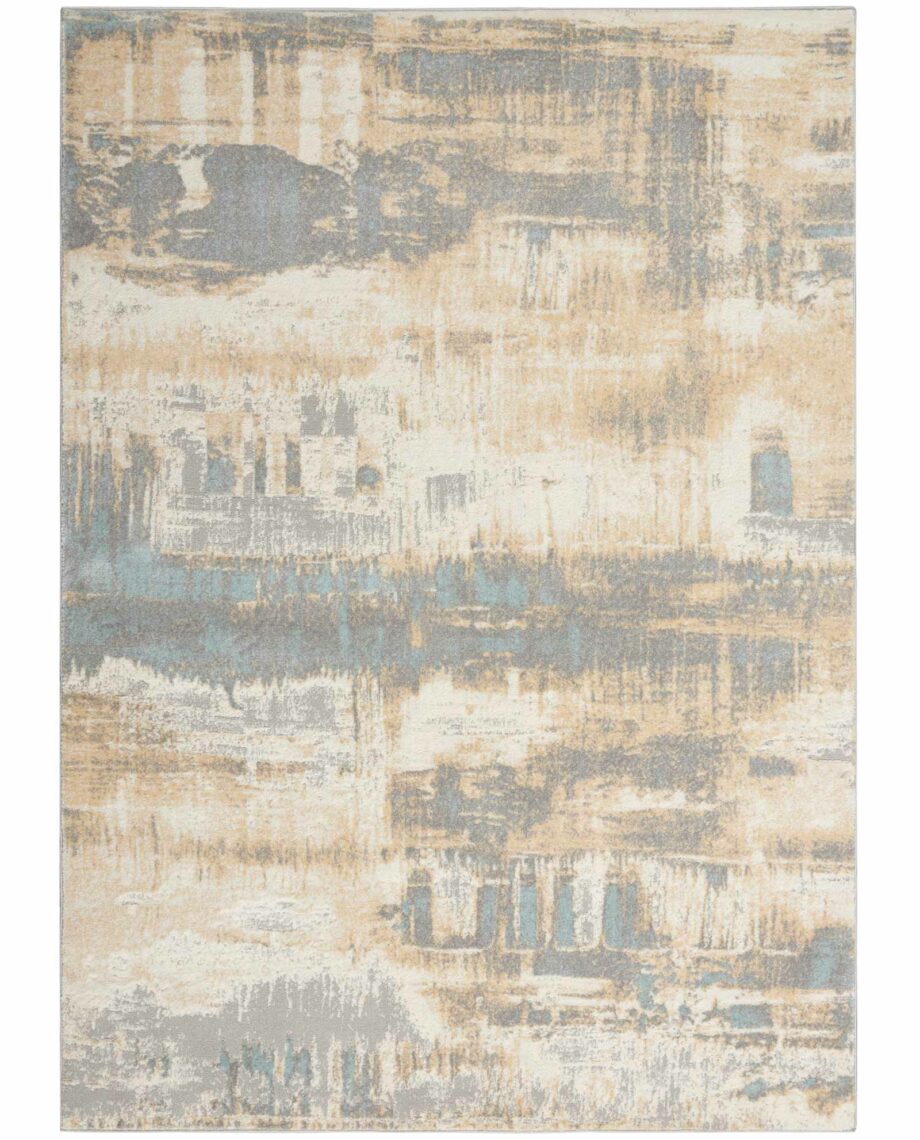 Calvin Klein rug Enchanting CK005 ECH02 IVSEA IVORY SEAGLASS 5X7 099446869777