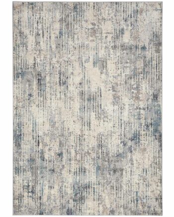 Calvin Klein rug Infinity CK022 IFN04 IVGBL IVORY GREY BLUE 5x7 099446079268