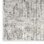 Calvin Klein rug Irradiant CK024 IRR01 CRMBK CREAM BLACK 5X7 099446129352 CRW
