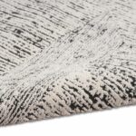Calvin Klein rug Irradiant CK024 IRR01 CRMBK CREAM BLACK 5X7 099446129352 TX01