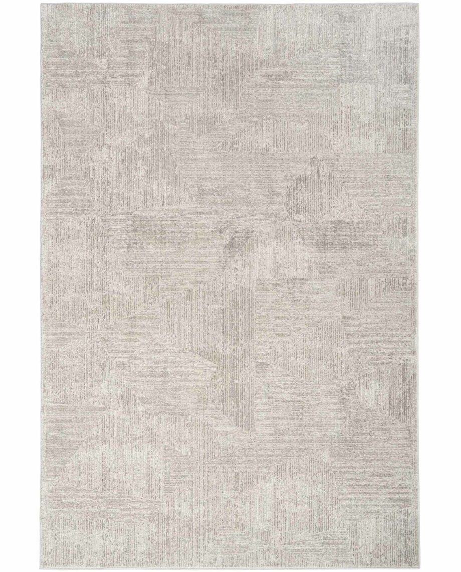 Calvin Klein rug Irradiant CK024 IRR01 SILVR SILVER 5X7 099446129222