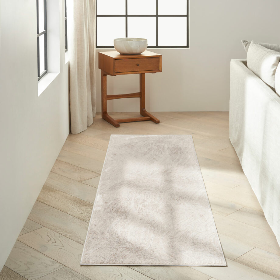 Calvin Klein rug Irradiant CK024 IRR04 SILGY SILVER GREY 2x8 099446129758 interior 1