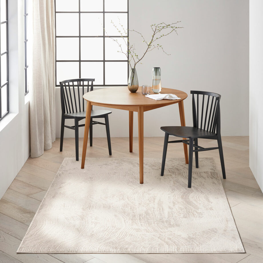Calvin Klein rug Irradiant CK024 IRR04 SILGY SILVER GREY 5X7 099446129796 interior 3