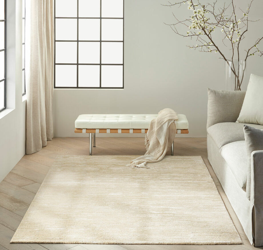 Calvin Klein rug Linear CK010 LNR01 IVORY 5X7 099446880055 interior 3