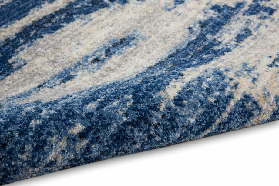 Calvin Klein rug River Flow CK001 RFV01 BLGRY BLUE GREY 5X7 099446842480 TX01