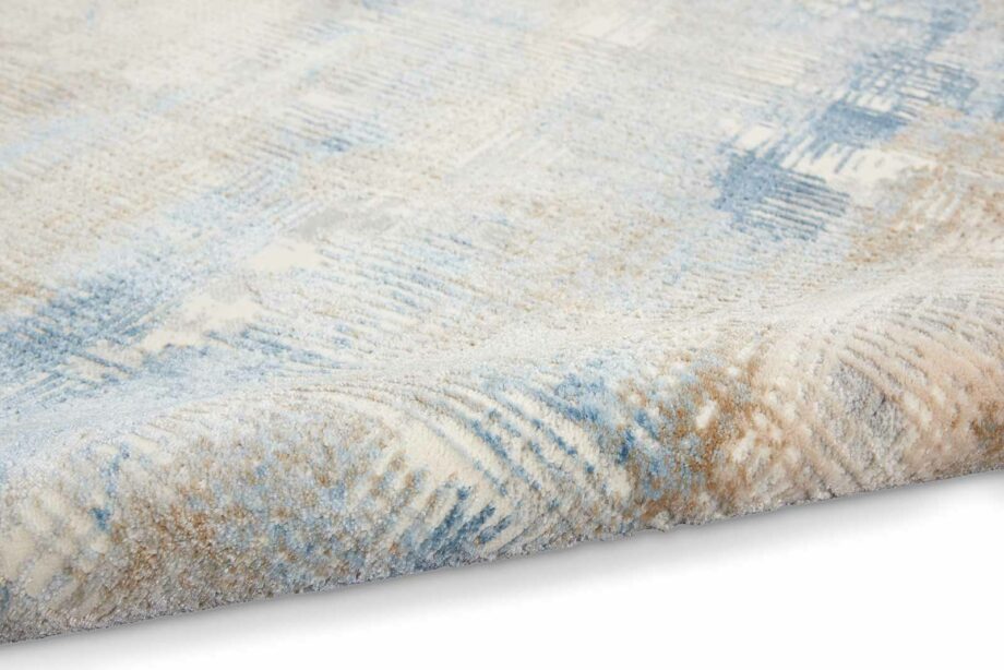 Calvin Klein rug Rush CK950 CK951 BLBGE BLUE BEIGE 5X7 099446756633 TX01 C