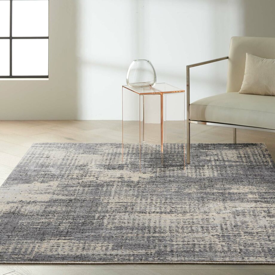 Calvin Klein rug Rush CK950 CK953 GRYBG GREY BEIGE 5x7 099446801173 interior 1