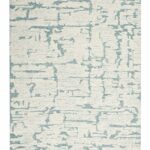 Calvin Klein rug Sculptural CK009 SCL01 TEAL 5X7 099446876966