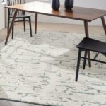 Calvin Klein rug Sculptural CK009 SCL01 TEAL 9x12 099446876980 interior 1