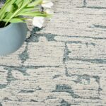 Calvin Klein rug Sculptural CK009 SCL01 TEAL 9x12 099446876980 interior 2