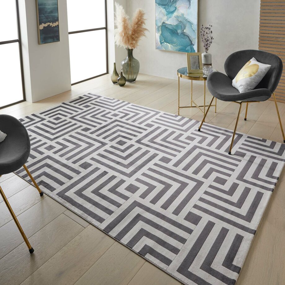 Concept Looms rug Lugano LUG01 LTGRYANT 230X160 0639059103174 8