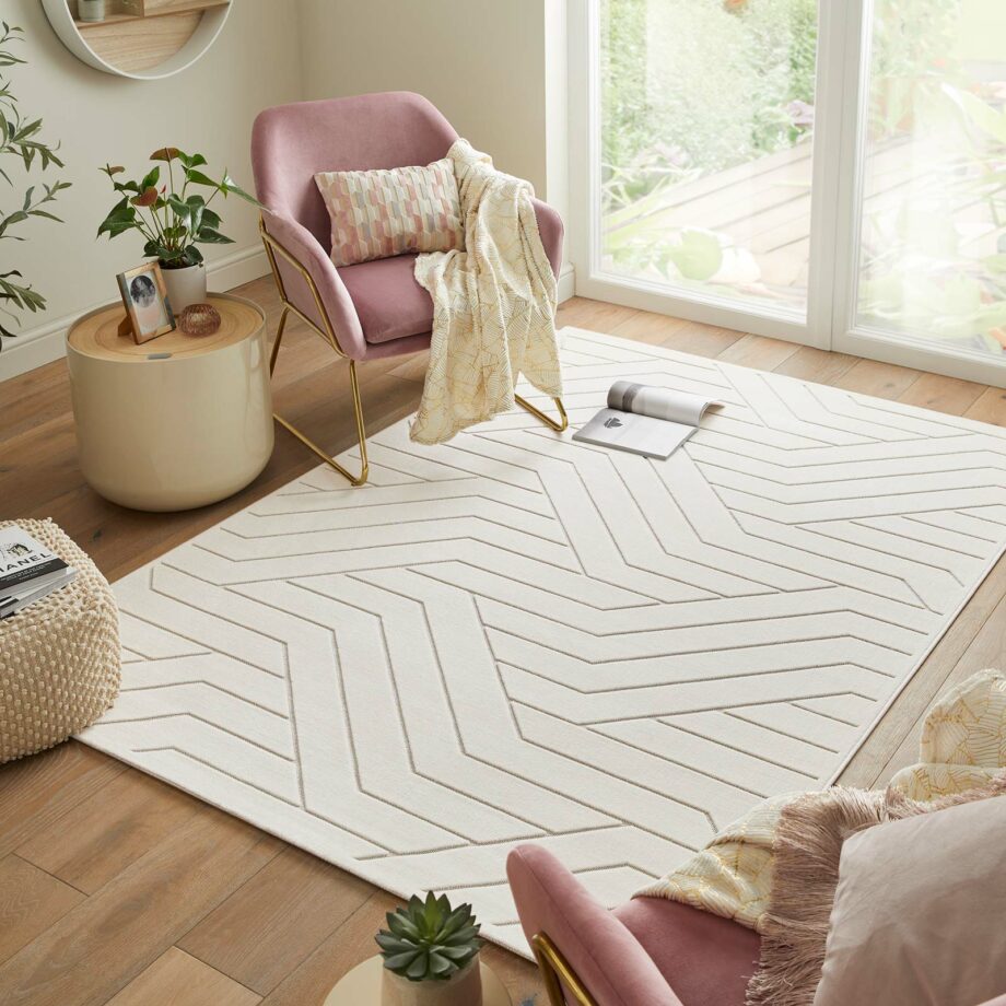 Concept Looms rug Maze MAZ101 IVORY 220X160 5430446528151 5