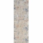 Nourison rug Abstract Hues ABH01 BGEGY BEIGE GREY 2x8 099446905925