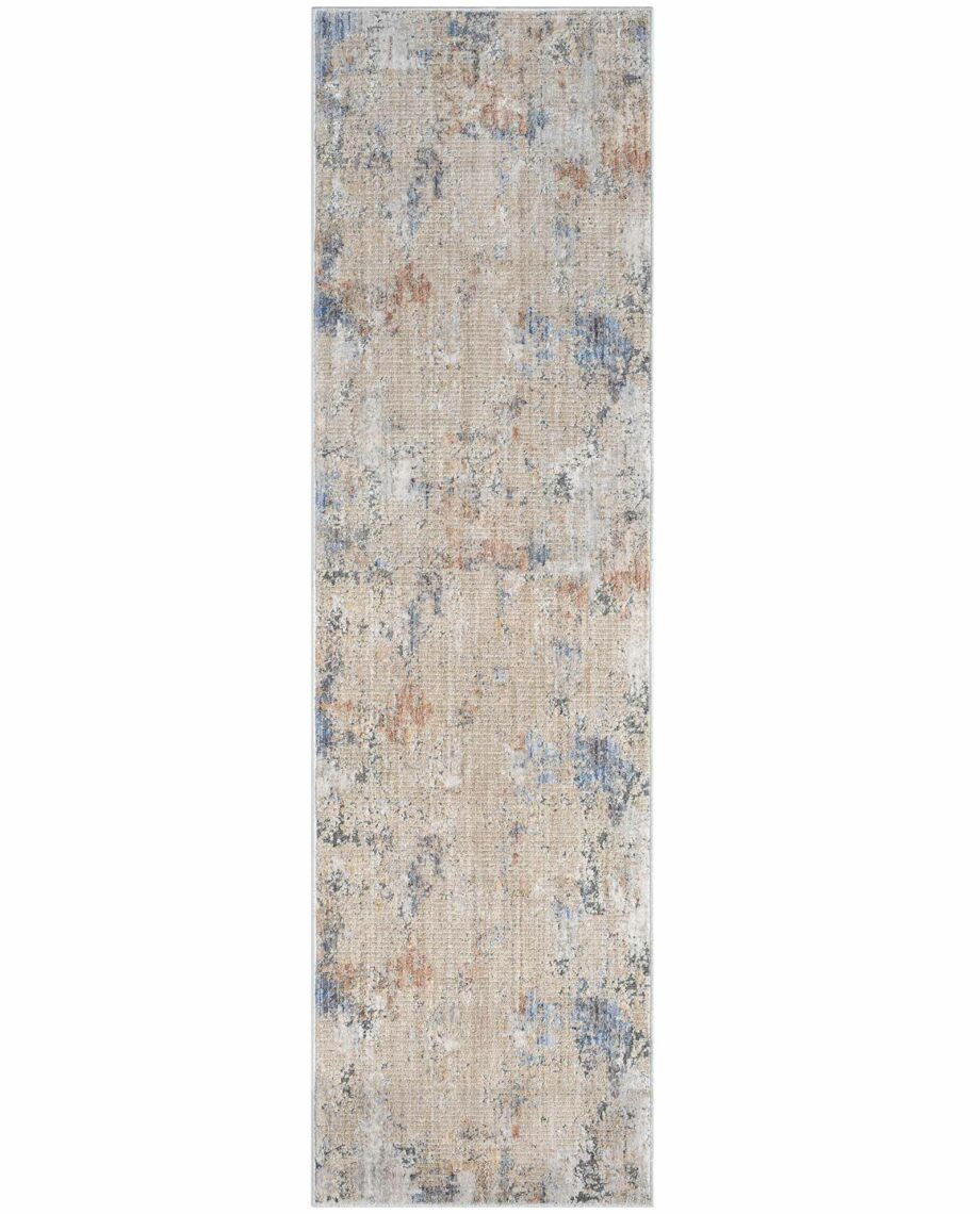 Nourison rug Abstract Hues ABH01 BGEGY BEIGE GREY 2x8 099446905925