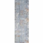 Nourison rug Abstract Hues ABH01 GRYBL GREY BLUE 2x8 099446905994