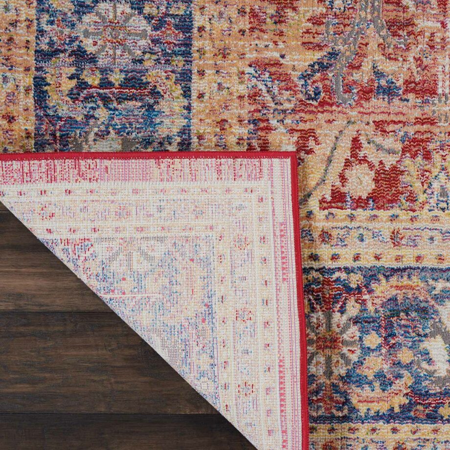 Nourison rug Ankara Global ANR02 RED 9x12 099446456502 CRB