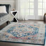 Nourison rug Ankara Global ANR11 BLUMT BLUE MULTI 5X8 099446498076 interior 3 C copy